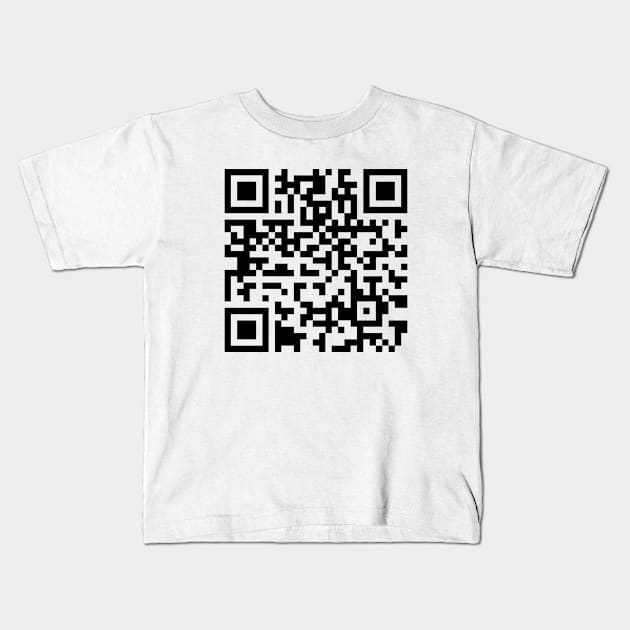 Coolest Person QR Code Awesome Gift Kids T-Shirt by BoggsNicolas